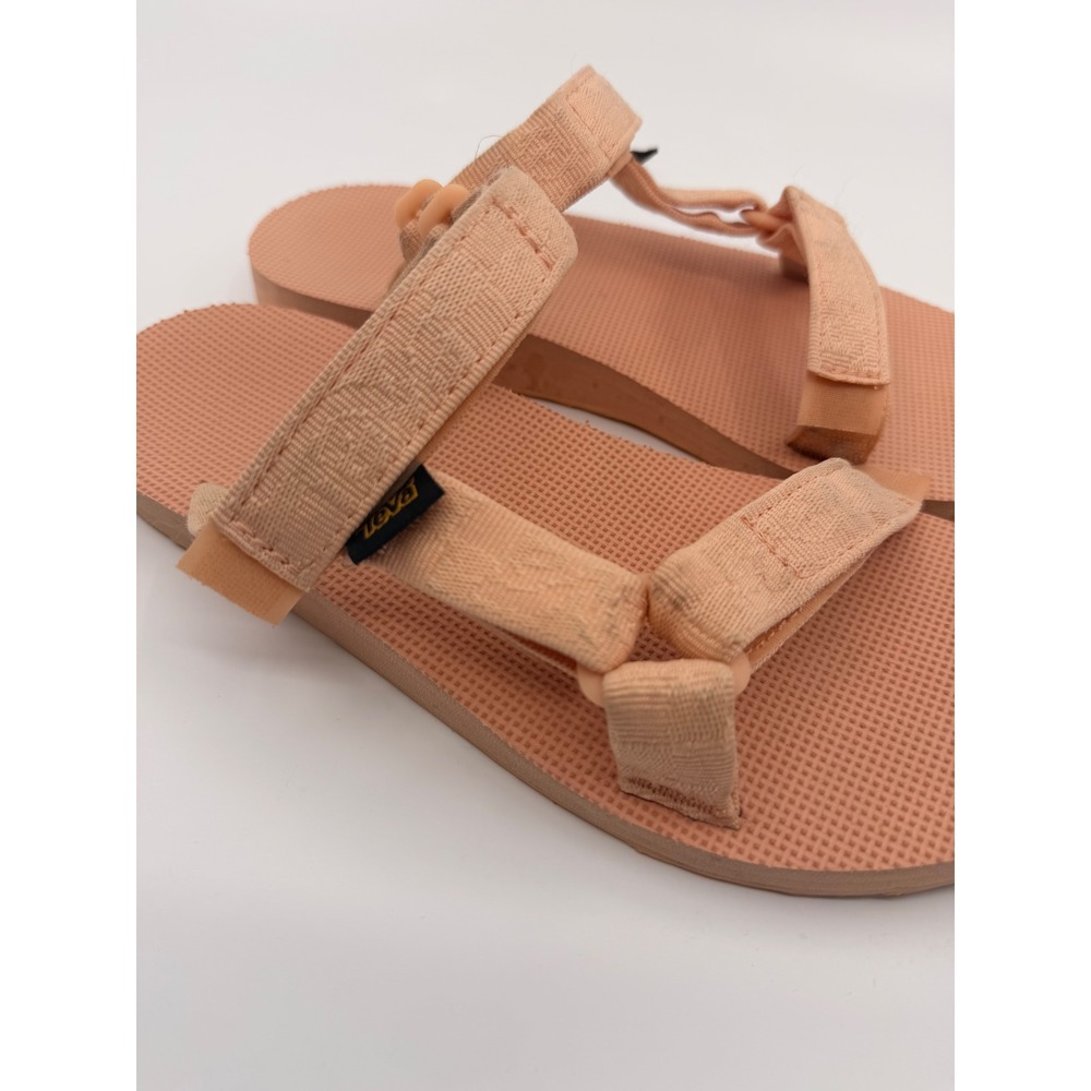 Teva Original Universal Sandals Peach Apricot Strappy Sport 1124230 Womens 9 - Picture 4 of 7